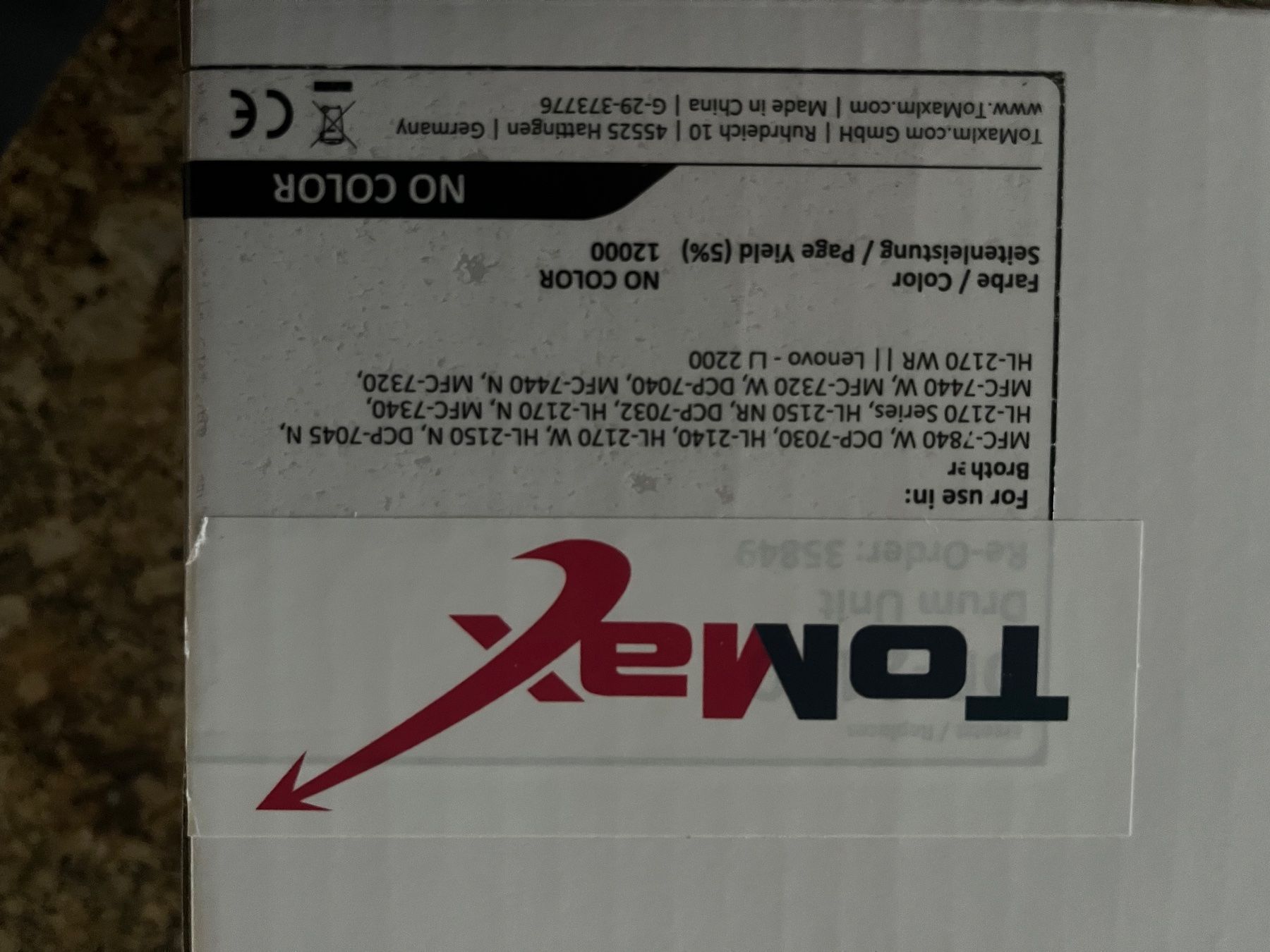 Filamento: Toner/drum DR2100  Brother-compatibility see picture – Nuovo e nell'imballaggio originale da Auvernier venduto da hausmak 1