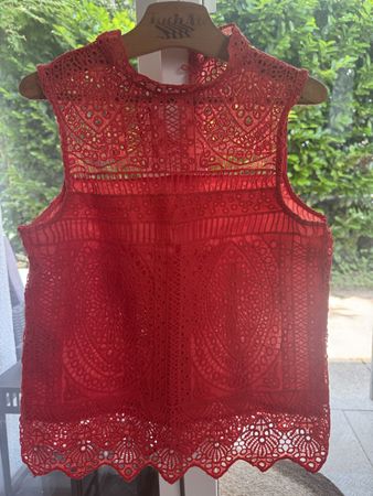 Sommerliches Mango Top, Gr. S, Neu