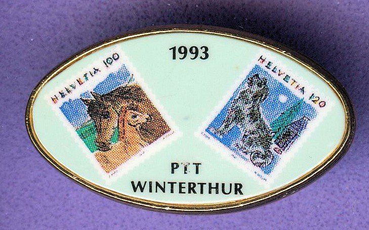 Placchette & Badge: PTT   Post  WINTERTHUR – Usato da Winterthur venduto da Sammleroase