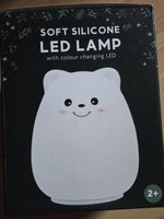 LED-Lampe Bär Silikon, neu & OVP, mit Farbwechsel