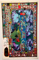 Hundertwasser Olympische Spiele 1972 Siebdruck handsigniert
