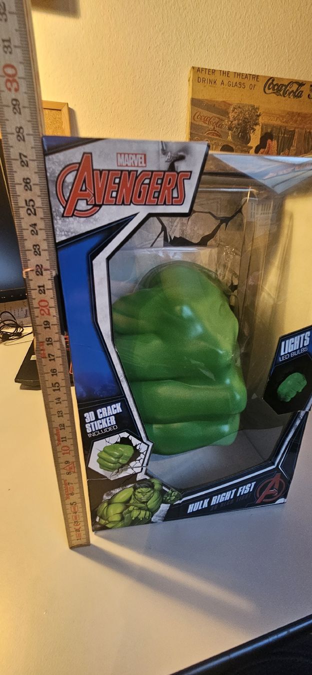 Lampen: Marvel Avengers Hulk Faust Lampe – Gebraucht aus Belp von Ginus85 4