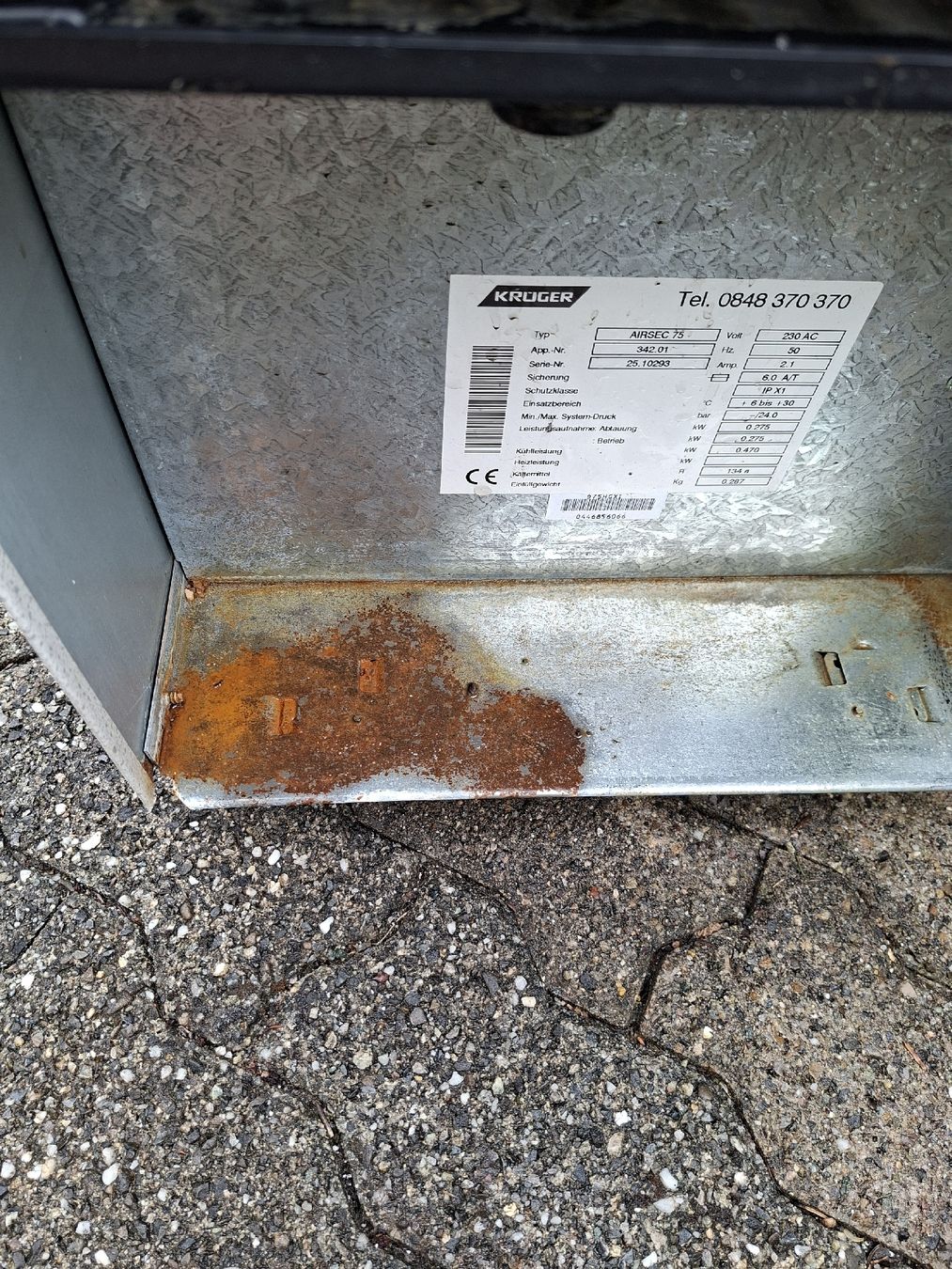 Krüger Deumidificatori: Krüger Airsec Luftbefeuchter  – Usato da Rebstein venduto da minou0041 2