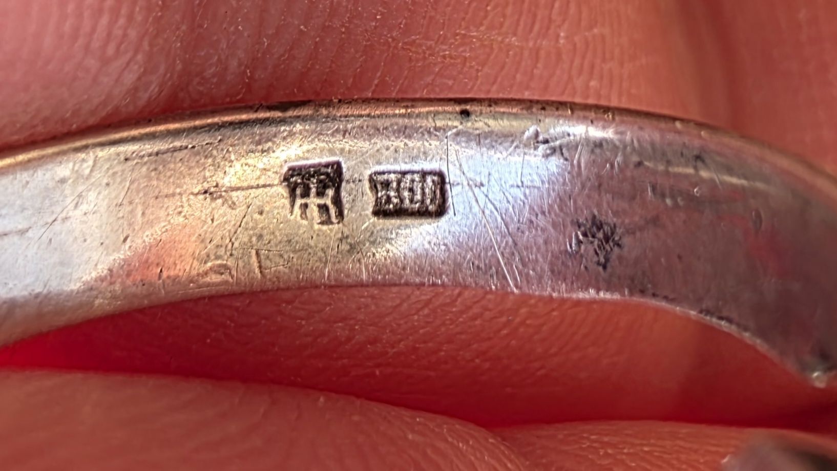 Ringe: Antiker Silberring 900 - Grenzbesetzung 1914/15 Militär WW1 – Gebraucht aus Niederuzwil von 262305 7