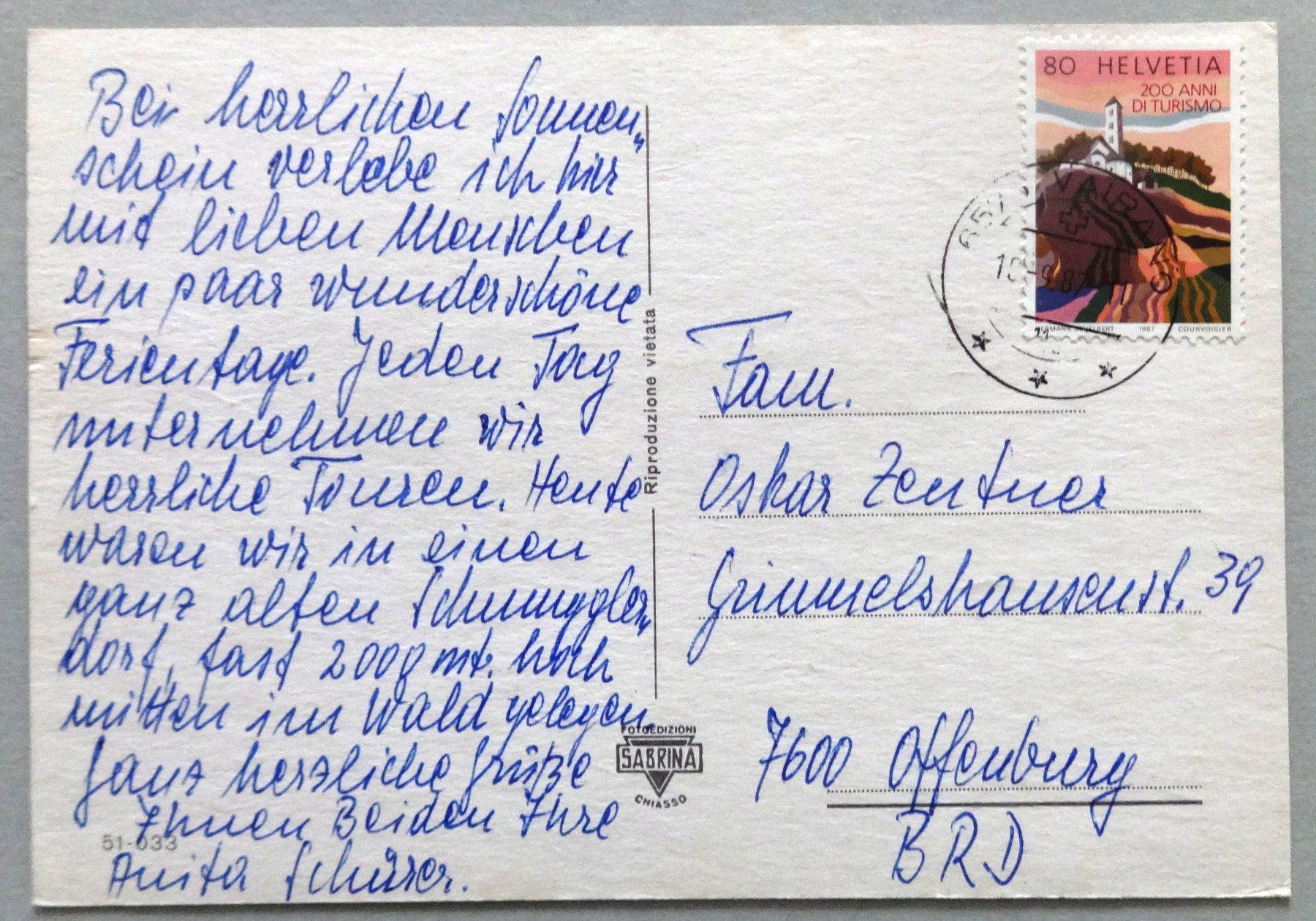 Cartes postales: S. Nazzaro - Gambarogno – D'occasion à Fétigny par Billy2miny 1