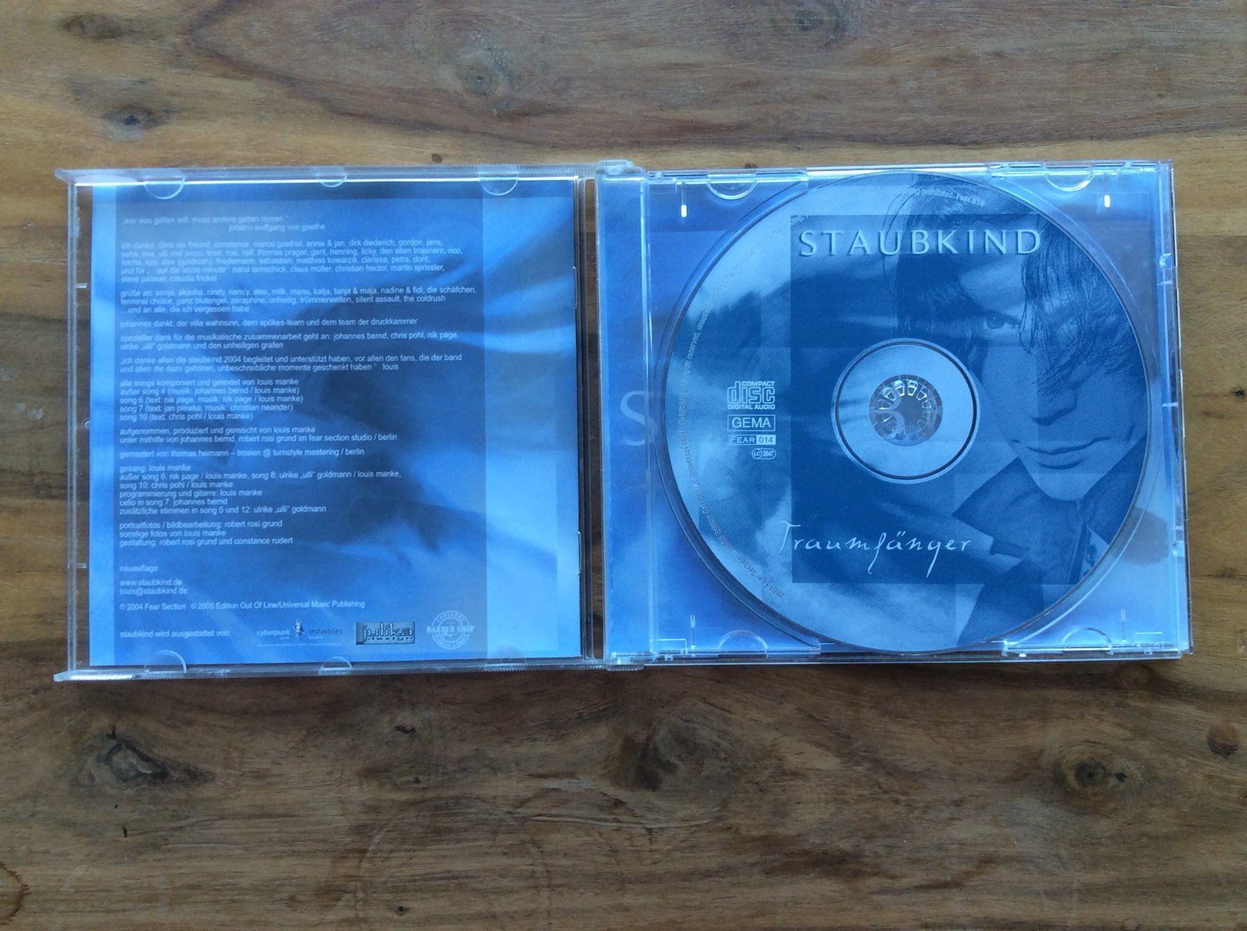 CDs: CD Staubkind - Traumfänger – D'occasion à Horgen par flyingpenguin2000 1