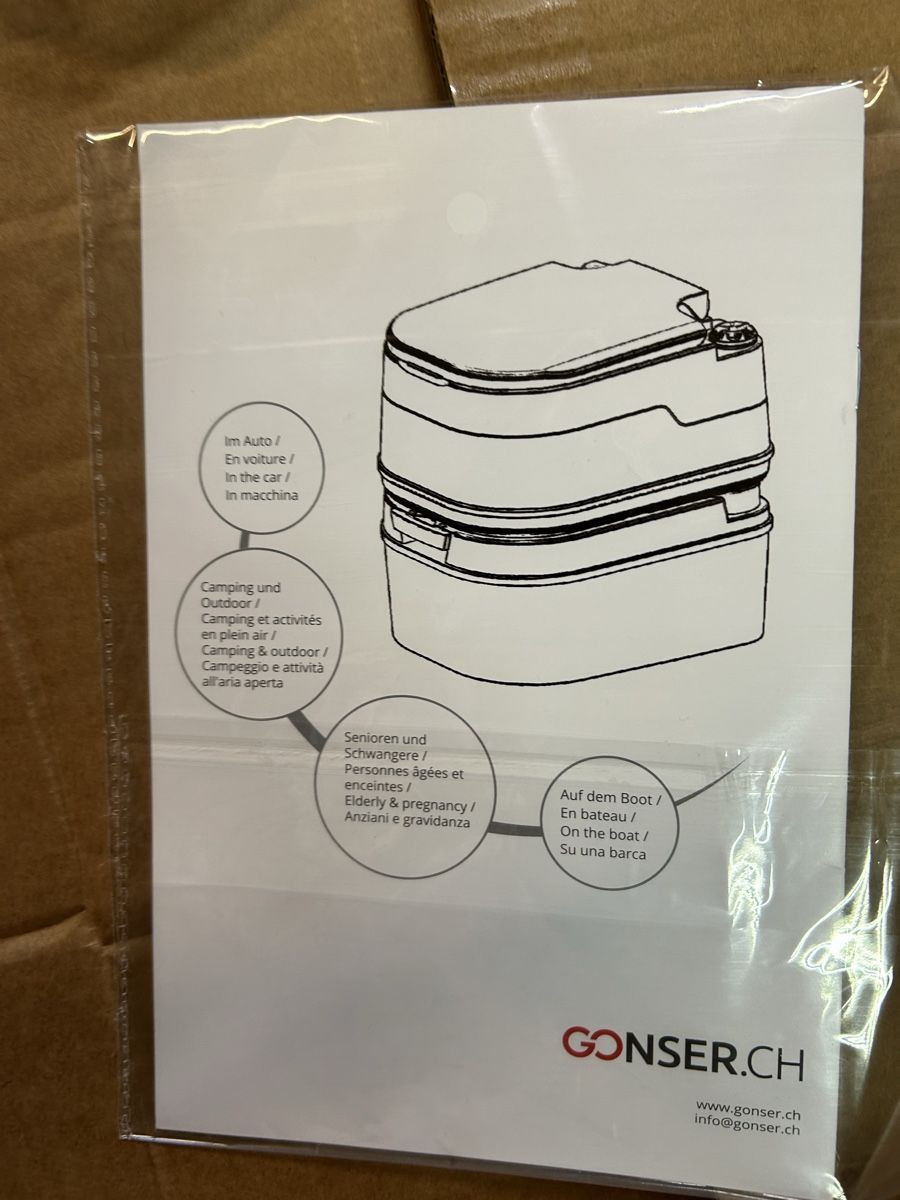 WC: Camping Wc – Neu und originalverpackt aus Rorschach von Scout