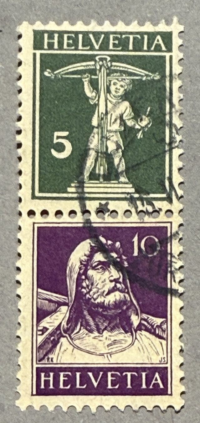 Alle Briefmarken: Z17y Zus.kängende SBK 40.- – Gebraucht aus Steinhausen von yukon26