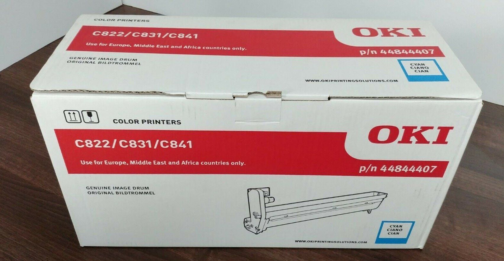 Oki Cartucce per stampanti & toner: OKI C822, C831, C841 cyan Image Drum, Bildtrommel, 44844407 – Nuovo e nell'imballaggio originale da Glattbrugg venduto da copytron