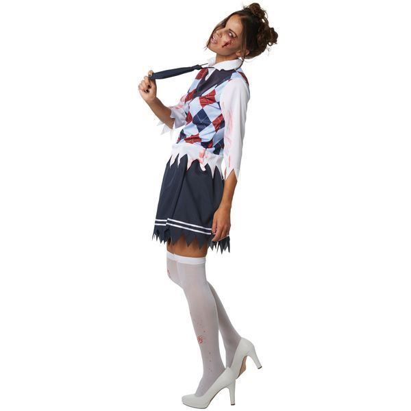 Costumi: Damen Zombie Schulmädchen Größe L – Nuovo (secondo la descrizione) da Murten venduto da Roland.Kemmer.AG 4