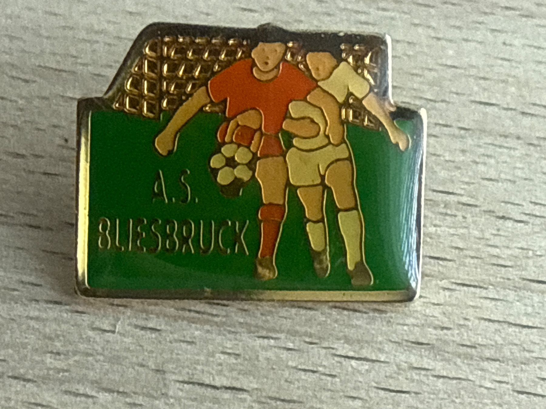 Plaketten & Abzeichen: Pin  A.S. BLIESBRUCK – Gebraucht aus Glattbrugg von Schweigmatt