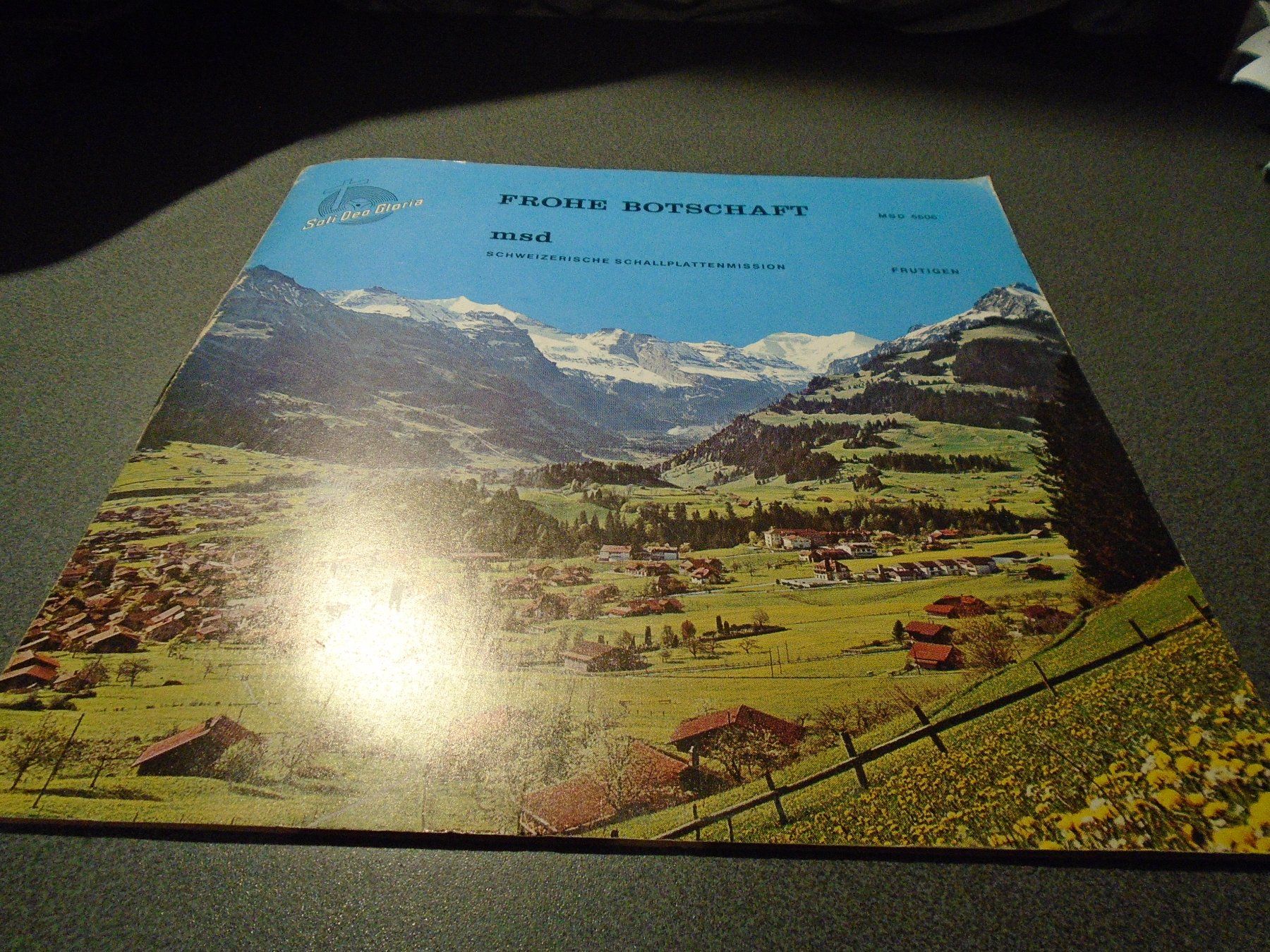Dischi in vinile: Schallplatte Frohe Botschaft Frutigen – Usato da Zürich venduto da abraxas1291