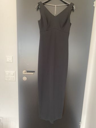 Faviana Abendkleid lang schwarz Gr. 36 (7/8) kleine Schleppe