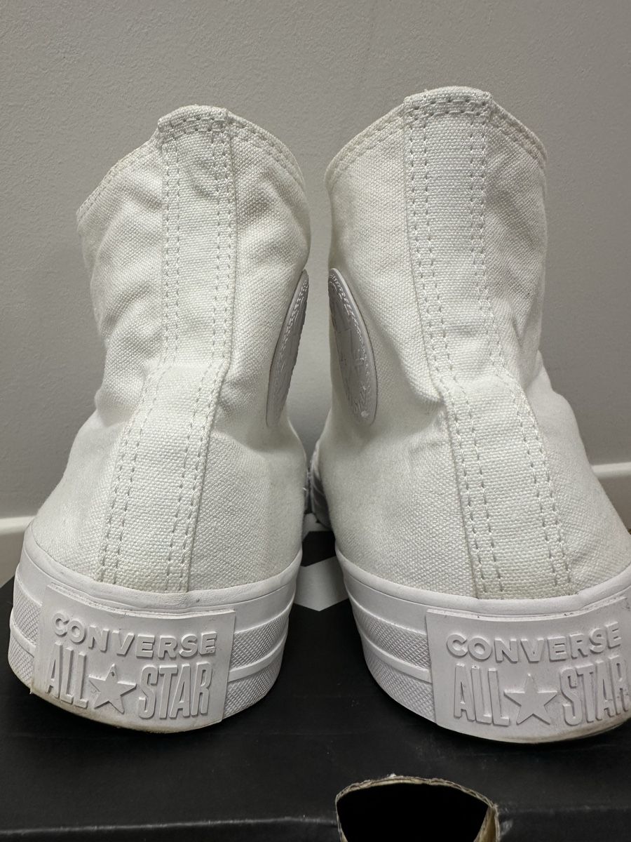 Converse Herrenschuhe: Converse Chuck Taylor High Weiss Gr. 46.5 Top – Gebraucht aus Dietikon von Faarai 6
