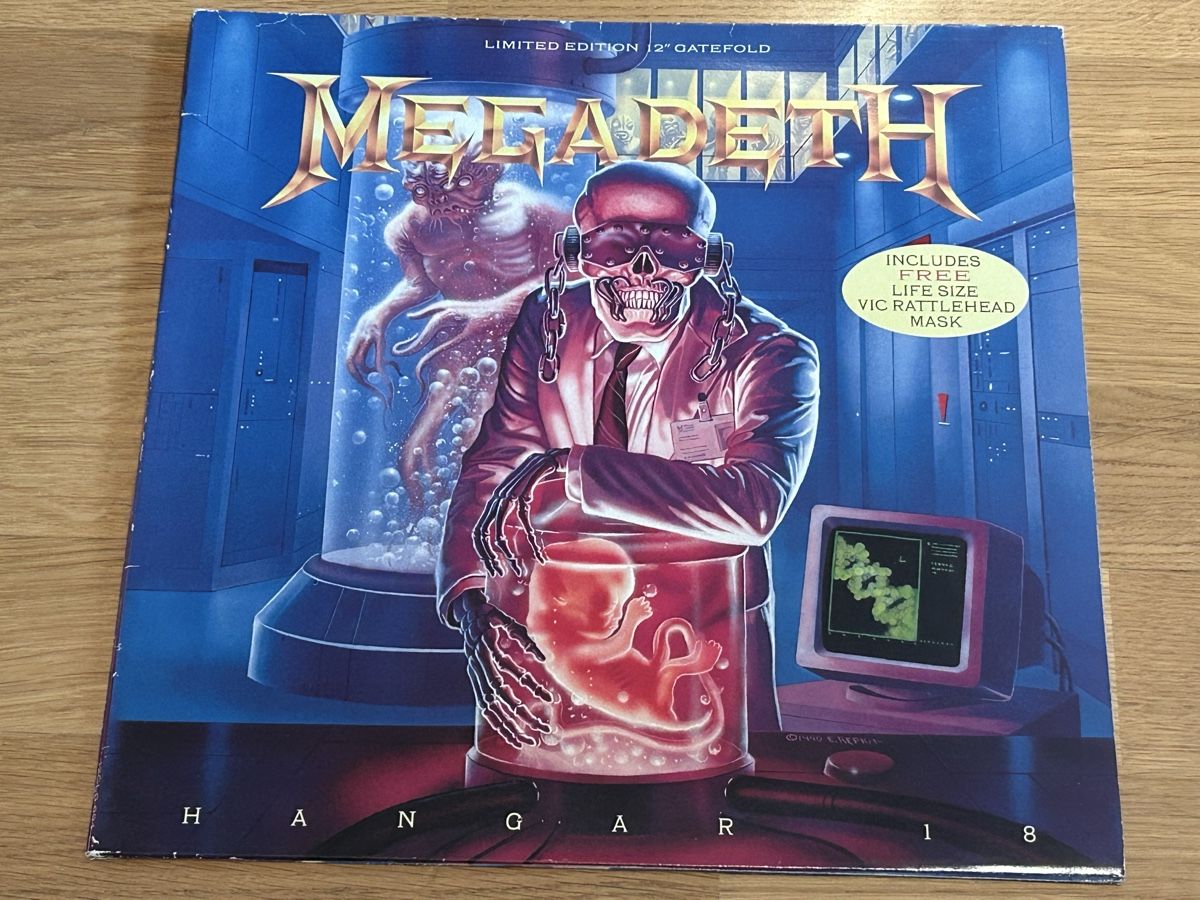 Dischi in vinile: Megadeth. 1991. Maxi. Limited Edition. Hangar 18 – Usato da Faulensee venduto da Mizuno06