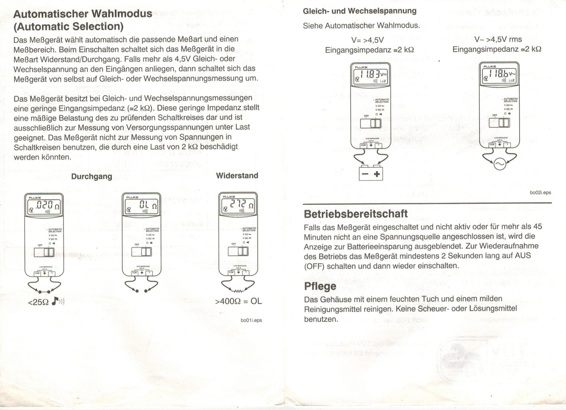 Fluke Misurare: Elektrisches Prüfgerät 7-600 FLUKE, Multimeter – Usato da Hergiswil NW venduto da hpb_9bvx 5