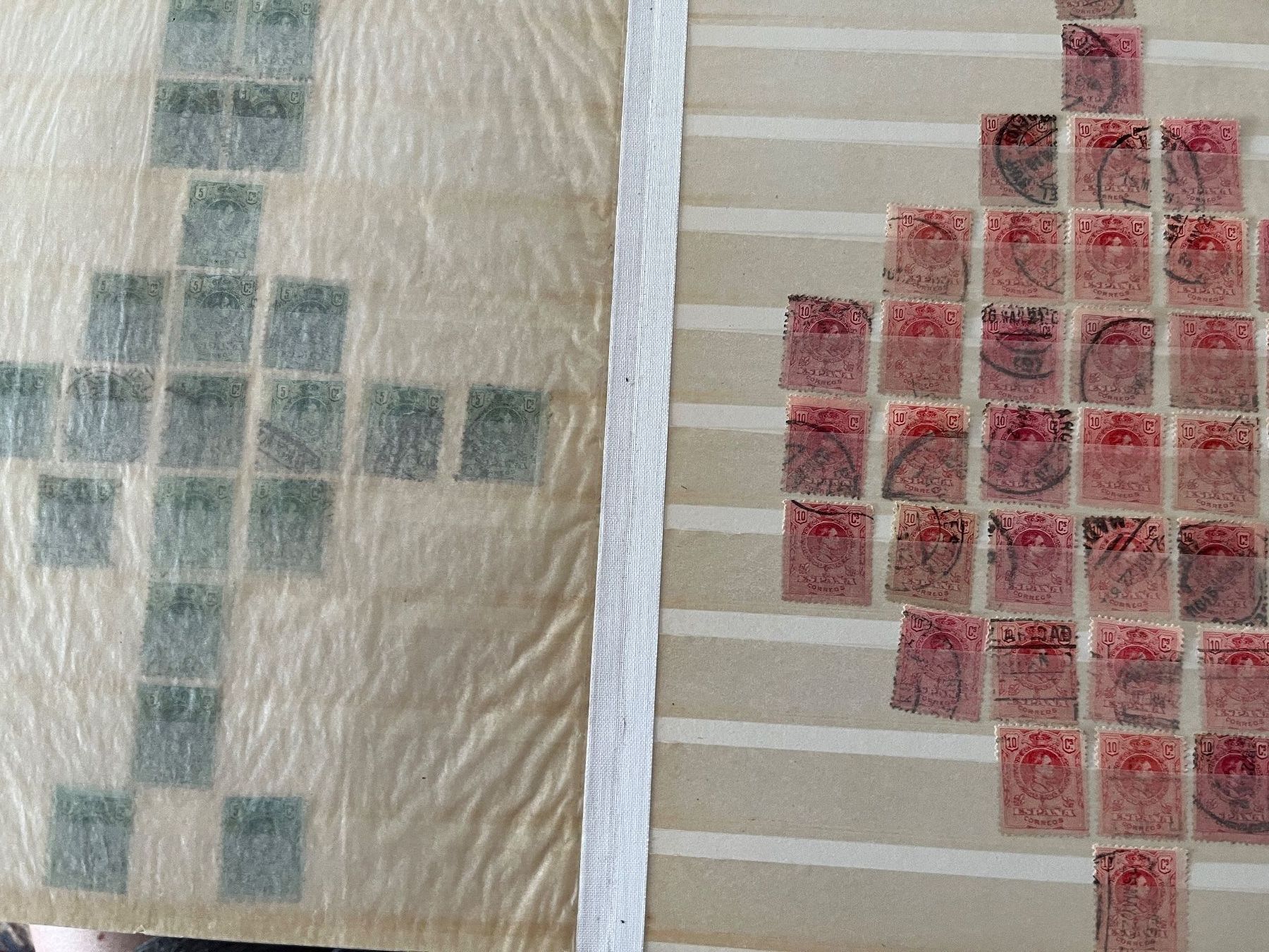 Tutti i francobolli: Briefmarken Sammlung Album Spanien – Usato da Stetten AG venduto da Brissago25 6