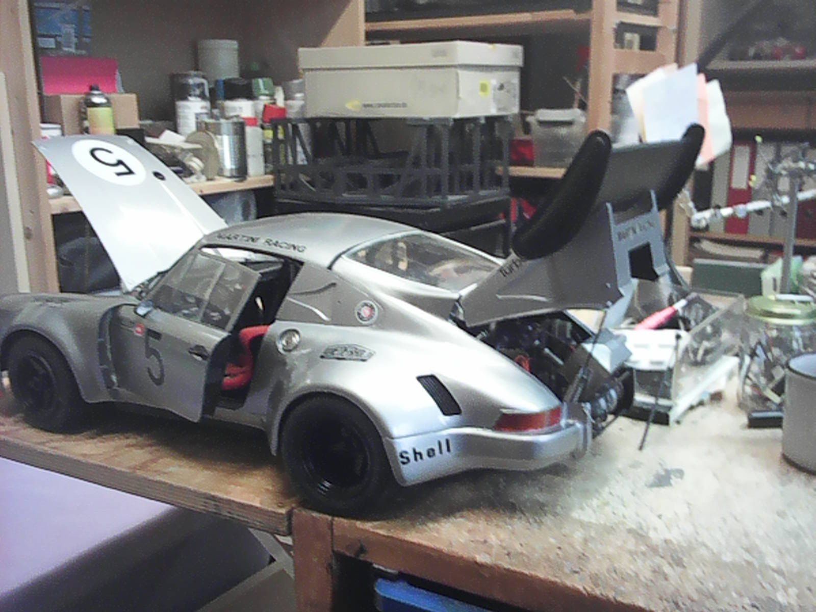 Porsche Modellini d'auto: Porsche Carrera RSR Turbo 1974 éch.1:8e – Nuovo (secondo la descrizione) da Mézery-près-Donneloye venduto da denzer