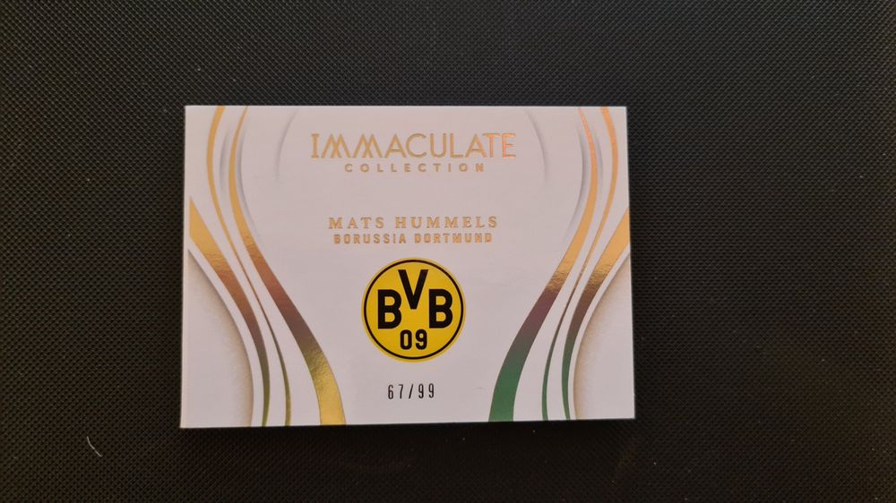 2020 Panini Immaculate Mats Hummels BVB Borussia Dortmund | Kaufen 