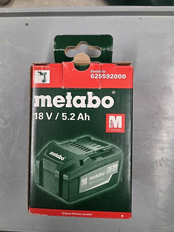 Akkus: Metabo Akku 5.2Ah – Gebraucht aus Bettlach von paki84