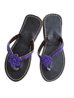 Handgemachte Leder-Sandalen - Violett 39 🔥 50% SALE