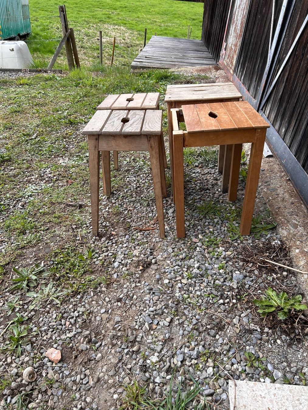 Sgabelli: Taburettli aus Holz – Usato da Aristau venduto da WalterM06 3