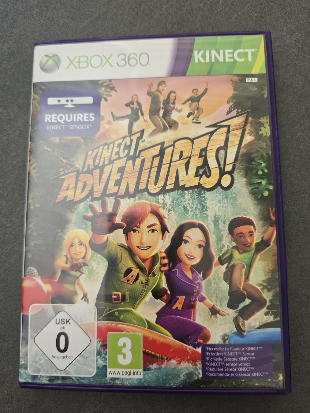 Microsoft Spiele: Kinect Adventures Xbox 360 – Gebraucht aus Füllinsdorf von master_mind