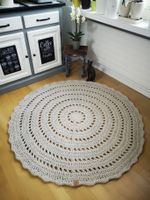 Häkel Teppich ø137cm - tothart by nicole-