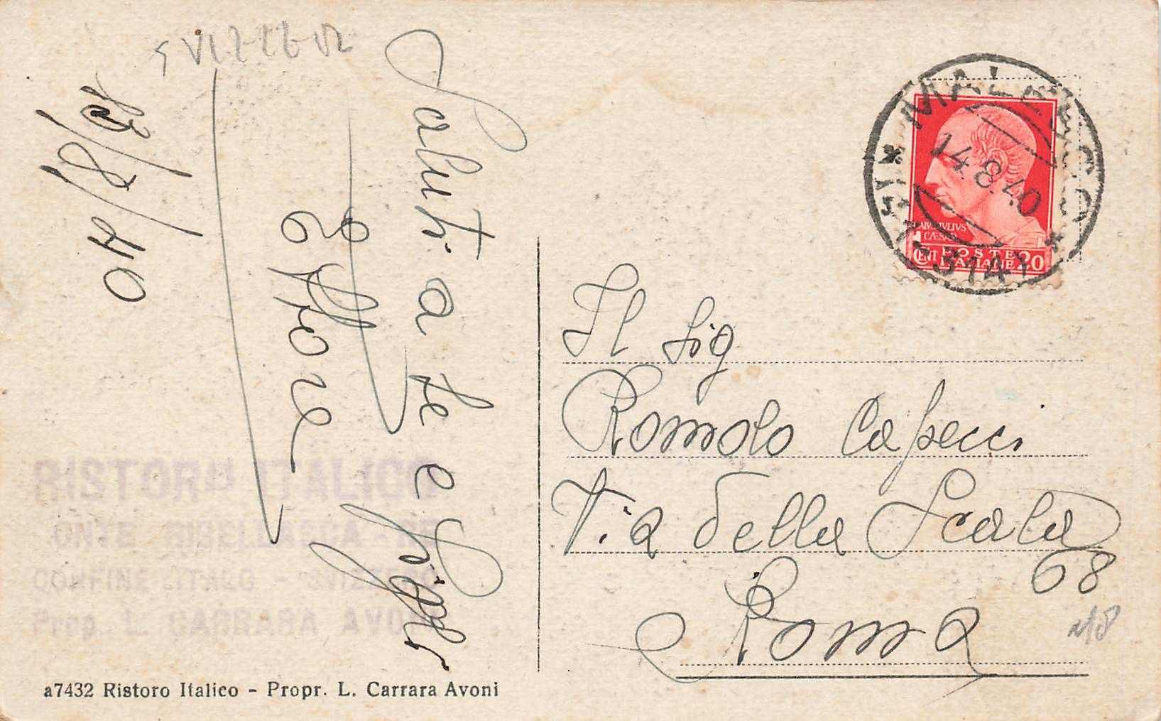 Cartoline postali: Camedo Centovalli – Usato da Biasca venduto da Blenio71 1