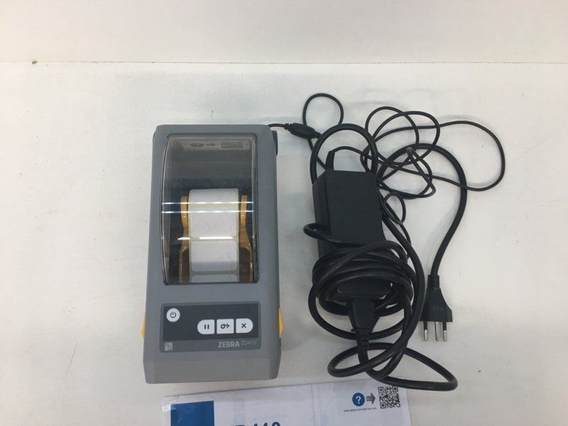 Registratore di cassa: Etikettendrucker ZEBRA ZD410 mit Ladekabel – Usato da Büsserach venduto da ModellbahnDepot 2
