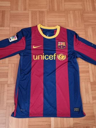 Gérard Pique / FC Barcelona 2010-2011 Heimtrikot (langarm)