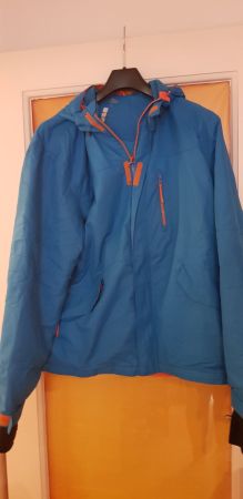 Superdry Winterjacke, blau, Grösse XXL, Top Zustand!