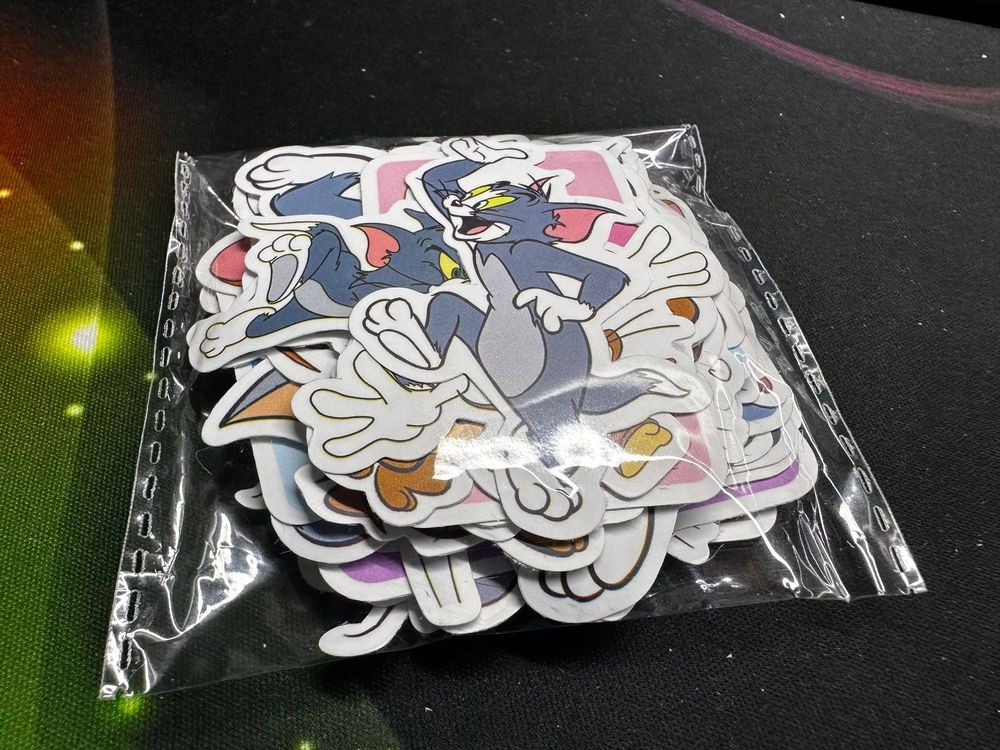 Tom und Jerry Stickers I 50 Stk. I Wasserdicht (Neu und ...