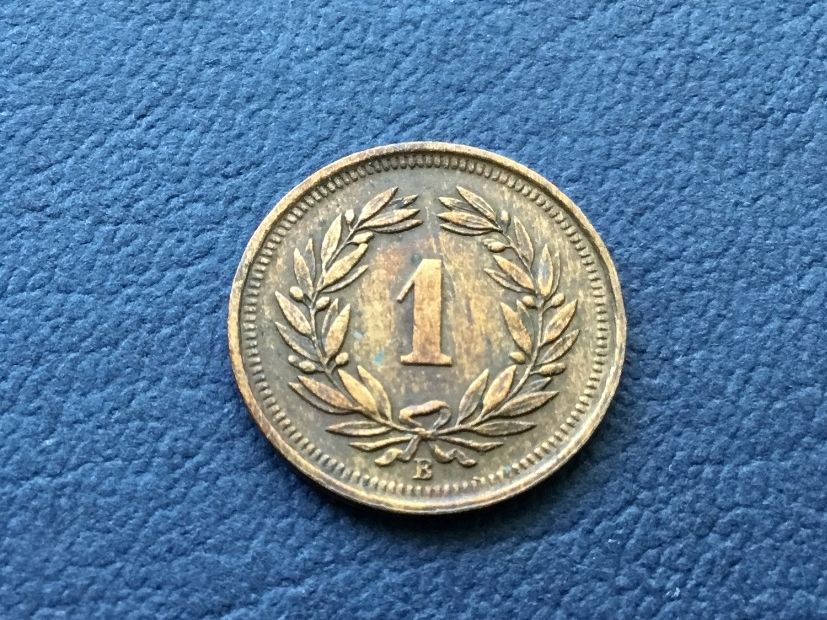 Tutti le monete: 1 Rappen 1931 – Usato da St. Margrethen SG venduto da alfapeugeot10 2