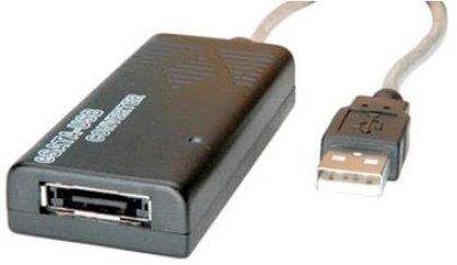 Convertitori: VALUE USB-eSATA Konverter schwarz – Nuovo e nell'imballaggio originale da Reinach AG venduto da RiesenServicesGmbH
