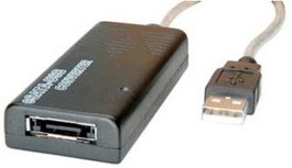VALUE USB-eSATA Konverter schwarz