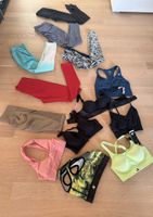 Kleiderpaket Sportbekleidung Damen Leggings BH s m Fitness 
