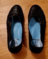 Thierry Rabotin Ballerinas, Schwarz Leder, Grösse 38.5