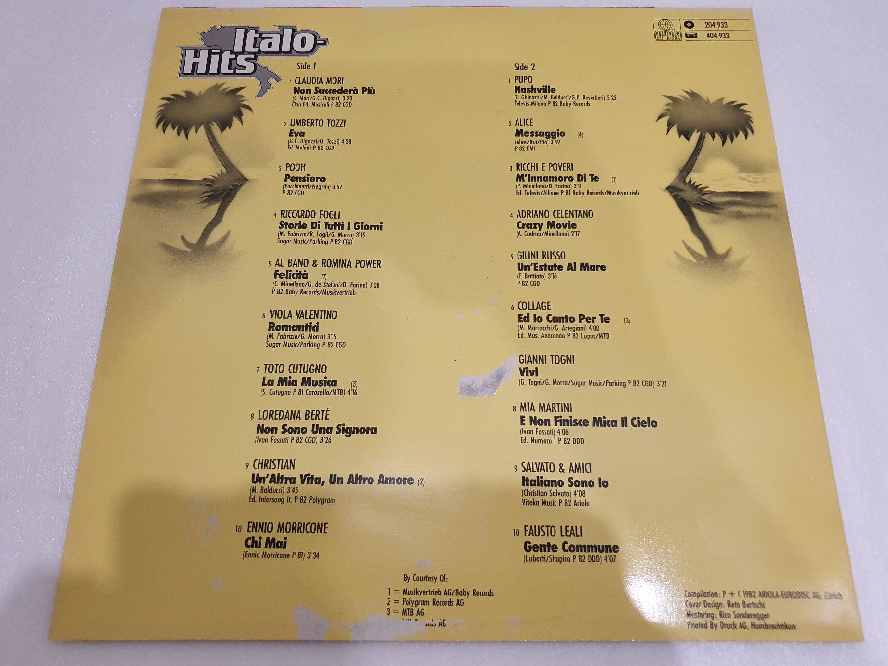 Dischi in vinile: Italo-Hits Super 20 – Usato da Uster venduto da Vinyl-Leidenschaft 1