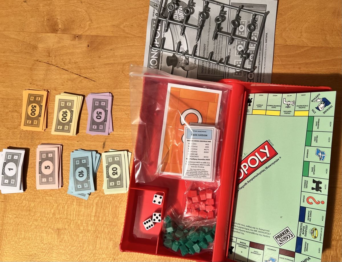 Giochi: Monopoly Junior Griechische Ausgabe – Usato da Münsingen venduto da RARIFY 2