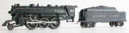 Lionel US Dampflokomotive 224E Spur 0