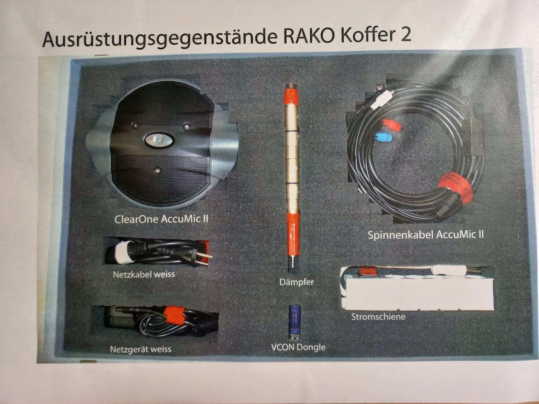 Microfoni: 1-ClearOne AccuMic PC – Microphone - Model 910-157-001 – Usato da Zürich venduto da irm_lc5f 7