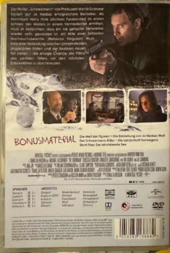 Tutti i DVDs: Schneemann DVD / Michael Fassbender – Nuovo (secondo la descrizione) da Blauen venduto da ELVIS-SHOP 1