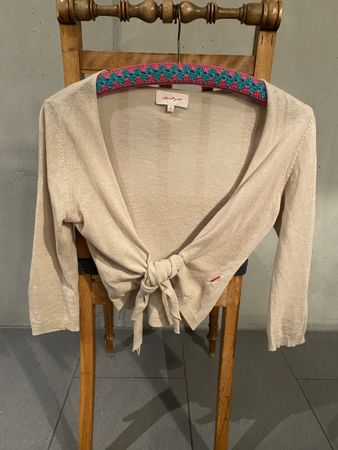 Jackpot Strickjacke beige Grösse 0 guter Zustand