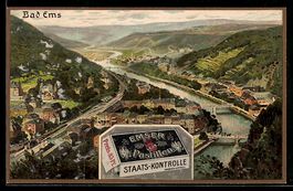 Litho Bad Ems, Panorama und Medikament E