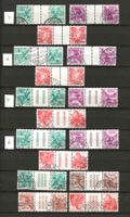 Lot mit 35 Zwischensteg Ausgaben : KP  450.--