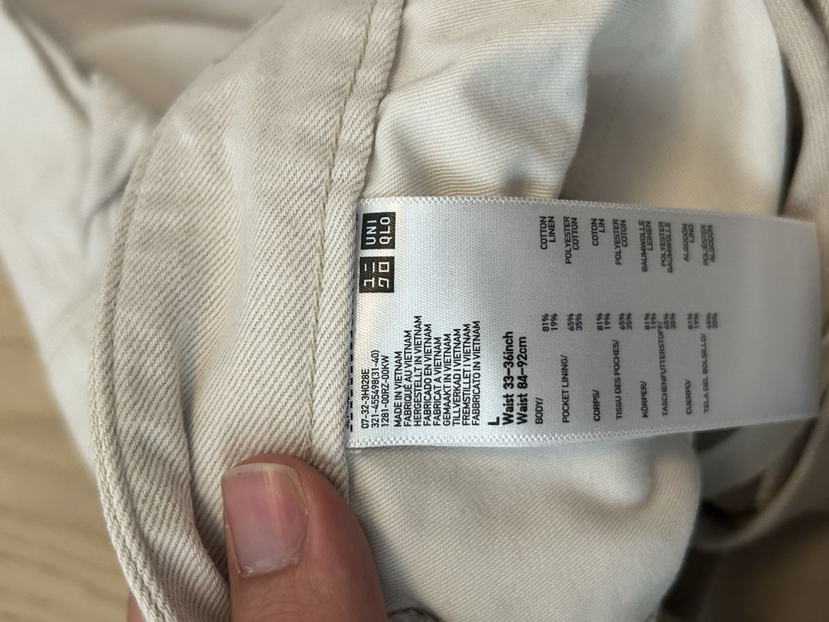 Uniqlo Pantaloni: Uniqlo Hose (L) – Nuovo (secondo la descrizione) da Zürich venduto da firat.kabadayi 2