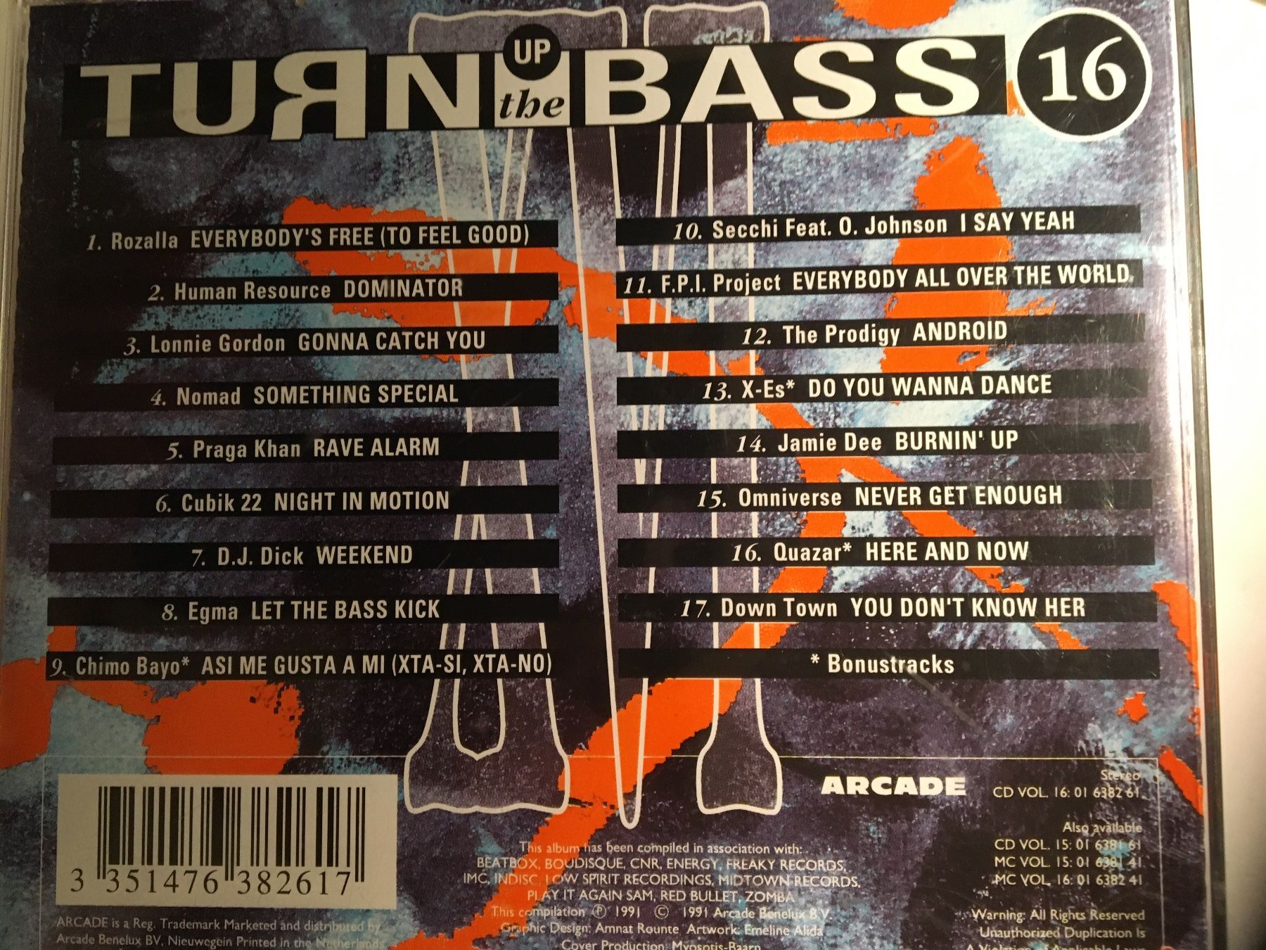 CD: Turn up the  Bass – Usato da Arth venduto da Vrecam51 1