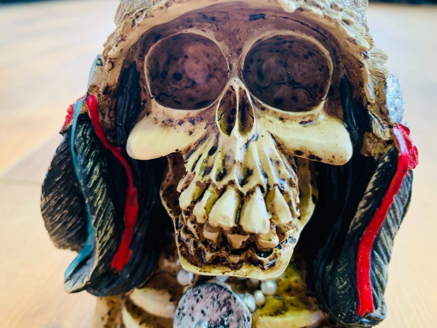 Sculture & Statue: Totenschädel Schädel SKULL Eule 15cm NEU – Nuovo e nell'imballaggio originale da Bergdietikon venduto da shopAgent 4