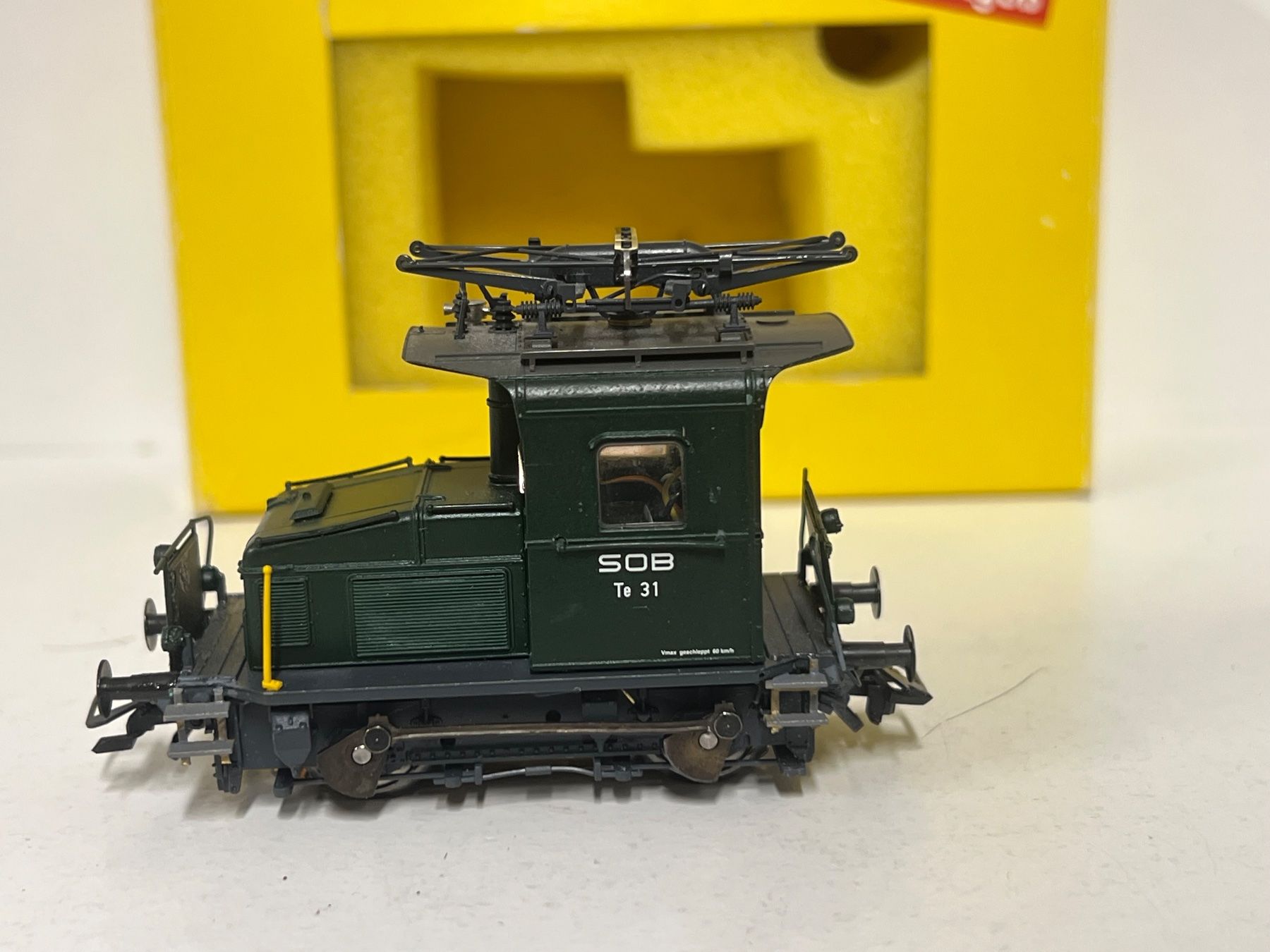 Brawa Modellini di ferrovie: Brawa SOB Te 31 Schienentraktor H0 AC Digital – Difettoso da Geroldswil venduto da TopTrain54 2